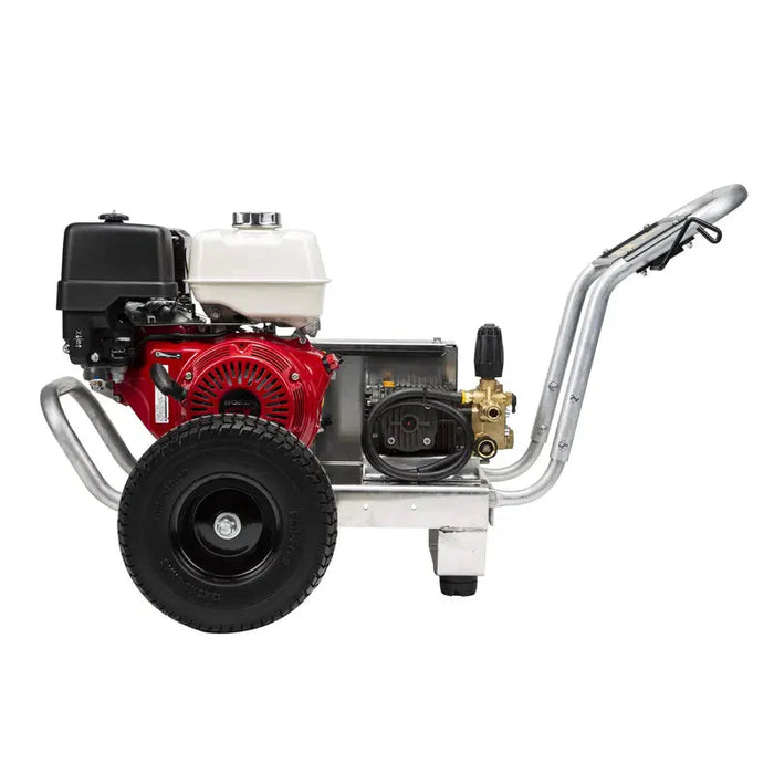 BE Power Equipment B4013HABC 4,000 PSI 4.0 GPM Gas Pressure Washer – Honda GX390 Cold Water Belt‑Drive Triplex Pump