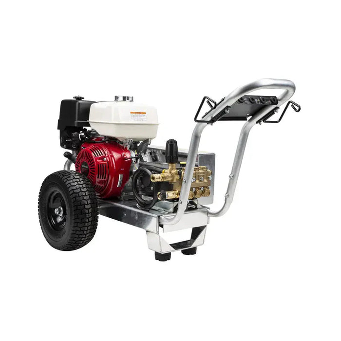 BE Power Equipment B4013HABC 4,000 PSI 4.0 GPM Gas Pressure Washer – Honda GX390 Cold Water Belt‑Drive Triplex Pump