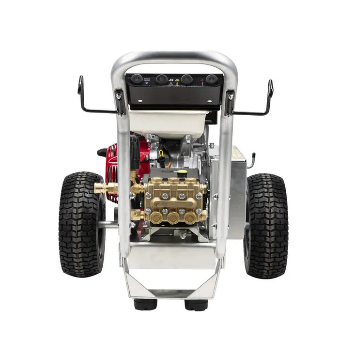 BE Power Equipment B4013HABC 4,000 PSI 4.0 GPM Gas Pressure Washer – Honda GX390 Cold Water Belt‑Drive Triplex Pump