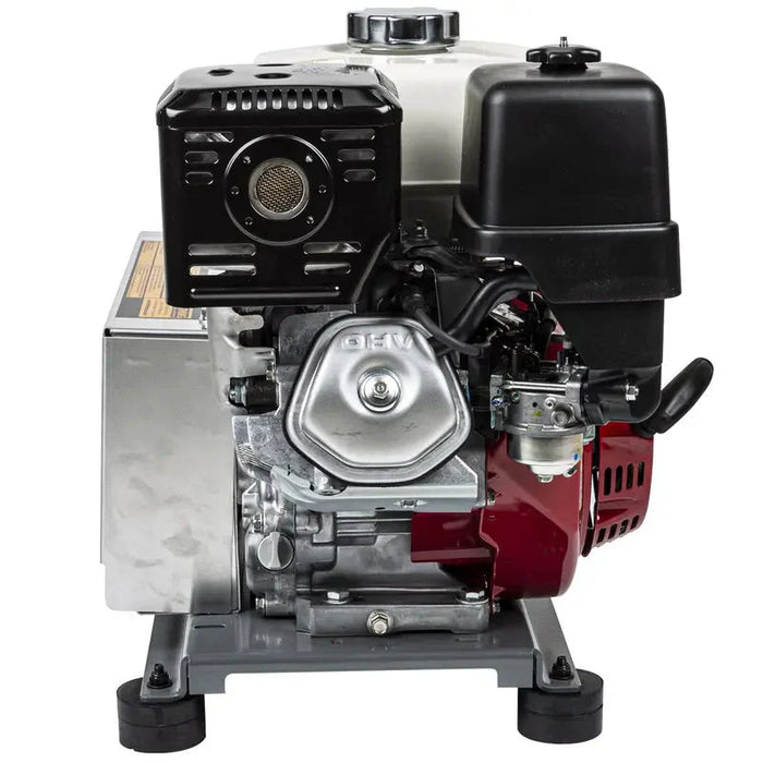 BE Power Equipment B4013HTBG 4,000 PSI 4.0 GPM Gas Pressure Washer – Honda GX390 Belt‑Drive General Triplex Pump Truck‑Mount Frame