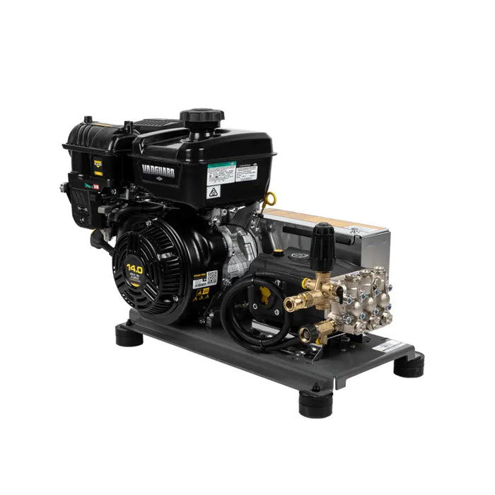 BE Power Equipment B4014VTBA 4,000 PSI 4.0 GPM Gas Pressure Washer – Vanguard 400 Engine & AR Triplex Pump (Truck‑Mount Plate)