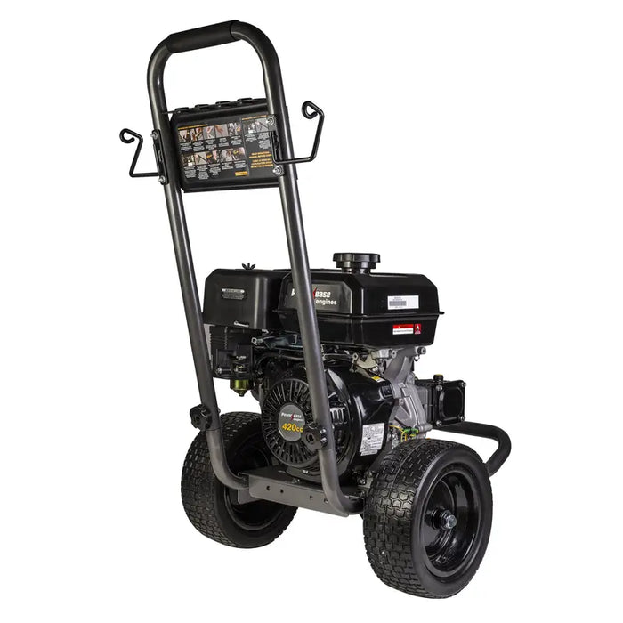 BE Power Equipment B4015RA 4,000 PSI 4.0 GPM Gas Pressure Washer – 420cc Powerease Engine with AR Triplex Pump