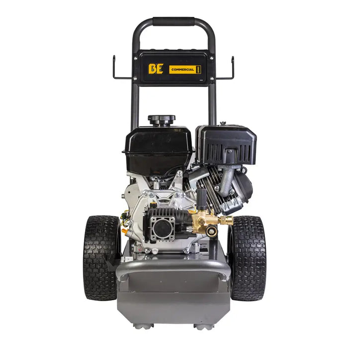 BE Power Equipment B4015RA 4,000 PSI 4.0 GPM Gas Pressure Washer – 420cc Powerease Engine with AR Triplex Pump