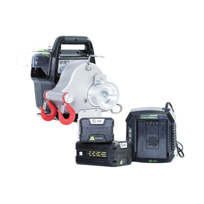 Portable Winch PCW3000-LI-A Battery Powered Pulling Winch – Lithium-Ion Cordless Utility Winch