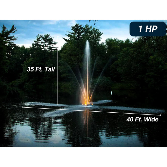 Scott Aerator Clover Pond Fountain