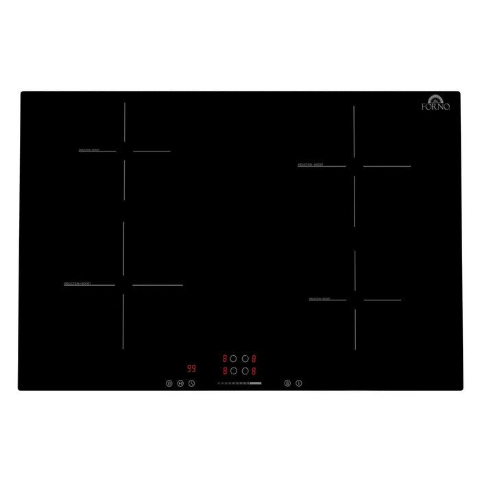 Forno Parco FCTIN0583-30 30″ Induction Cooktop, 4 Zones, 7200 W Total Power, Touch Controls