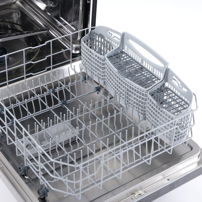 Cosmo 24-Inch Top Control Tall Tub Built-In Dishwasher in Fingerprint Resistant Stainless Steel (COS-DIS6502)