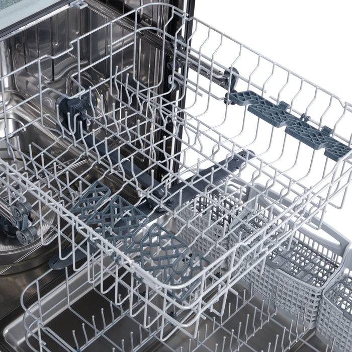 Cosmo 24-Inch Top Control Tall Tub Built-In Dishwasher in Fingerprint Resistant Stainless Steel (COS-DIS6502)