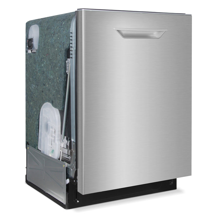Cosmo 24-Inch Vista Collection Top Control Built-In Dishwasher in Fingerprint Resistant Stainless Steel (COS-DWV24TTR)