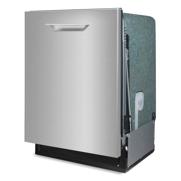 Cosmo 24-Inch Vista Collection Top Control Built-In Dishwasher in Fingerprint Resistant Stainless Steel (COS-DWV24TTR)