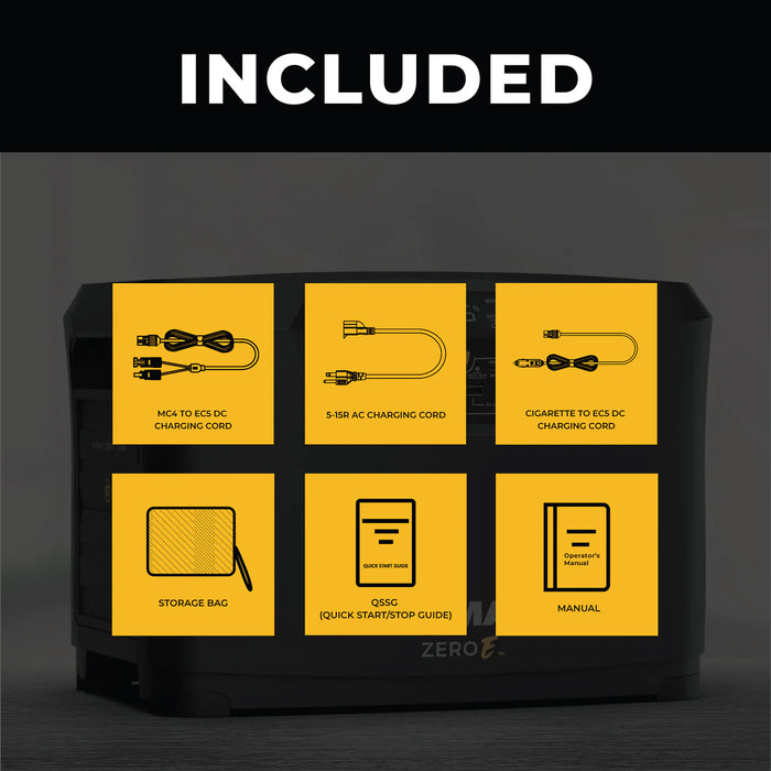 Firman Zero‑E Portable Expandable Power Station – 1040 Wh LiFePO₄, 2000 W Continuous / 4000 W Peak