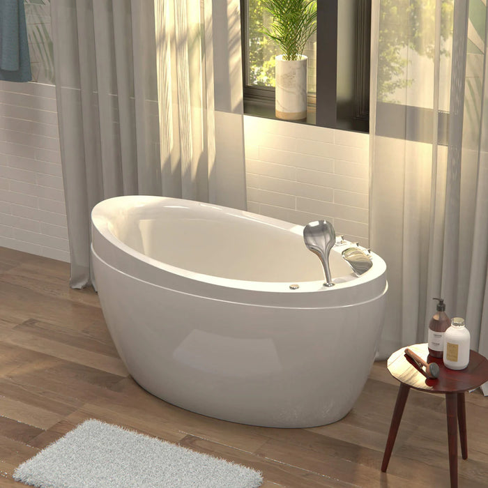 Empava 59" Freestanding Air Massage Japanese-Style Soaking Bathtub – EMPV-59JT011