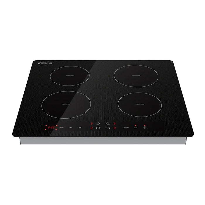 Empava EMPV-IDC24 24-Inch Induction Cooktop – 4-Zone Built-In Electric Glass Cooktop with Touch Controls