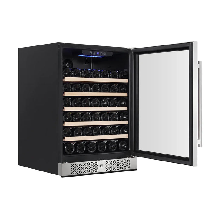 Empava EMPV‑WC03S Single Zone Wine Cooler – 52‑Bottle Capacity