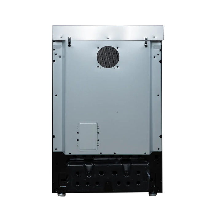 Forno Loiano FFSEL6069-24BLK 24" Freestanding Electric Range – 2.3 Cu. Ft. Oven, 6,000W Cooktop, Black