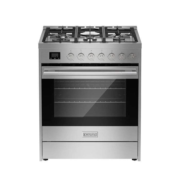 Empava 30 – 5 Burners & 5.0 cu. ft. Oven (Model EMPV-30GR06)
