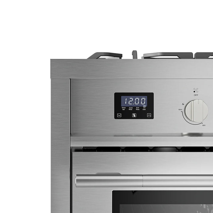 Empava 36" Freestanding Gas Range with Oven (EMPV‑36GR12) – Stainless Steel Freestanding Gas Range with 5 Burners & 4.3 cu ft Oven