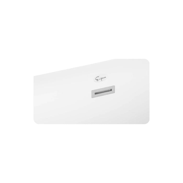 Empava 59" Freestanding Acrylic Soaking Bathtub with Center Drain – EMPV‑59FT1511