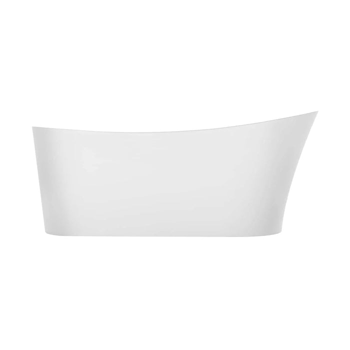 Empava 67" Freestanding Acrylic Soaking Bathtub with Left Drain – EMPV‑67FT1528