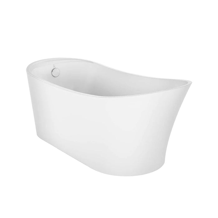 Empava 67" Freestanding Acrylic Soaking Bathtub with Left Drain – EMPV‑67FT1528