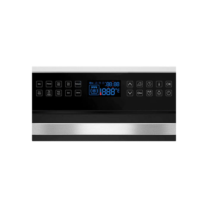 Empava 24″ Electric Single Wall Oven (EMPV‑24WOC02) – 24″ Built‑In Convection Electric Wall Oven, 2.3 cu ft Capacity, Touch Controls