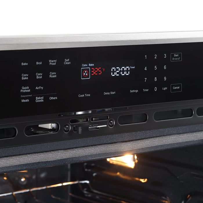 Empava 30" Electric Single Wall Oven with Air Fry & Self‑Clean – EMPV‑30WO04