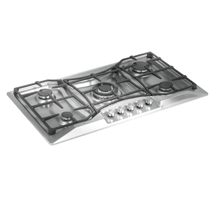 Empava 36 Inch Built‑In Gas Cooktop 5 Burners (EMPV‑36GC24) – 36″ Stainless Steel Gas Cooktop with 5 Sealed Burners