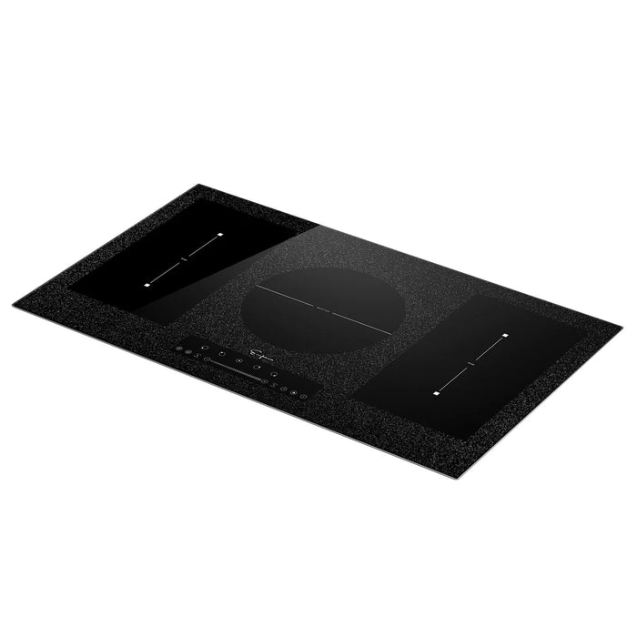 Empava EMPV-IDCF9 36-Inch Induction Cooktop – 5-Zone Built-In Electric Glass Cooktop with Power Boost