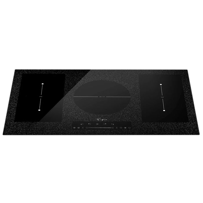 Empava EMPV-IDCF9 36-Inch Induction Cooktop – 5-Zone Built-In Electric Glass Cooktop with Power Boost
