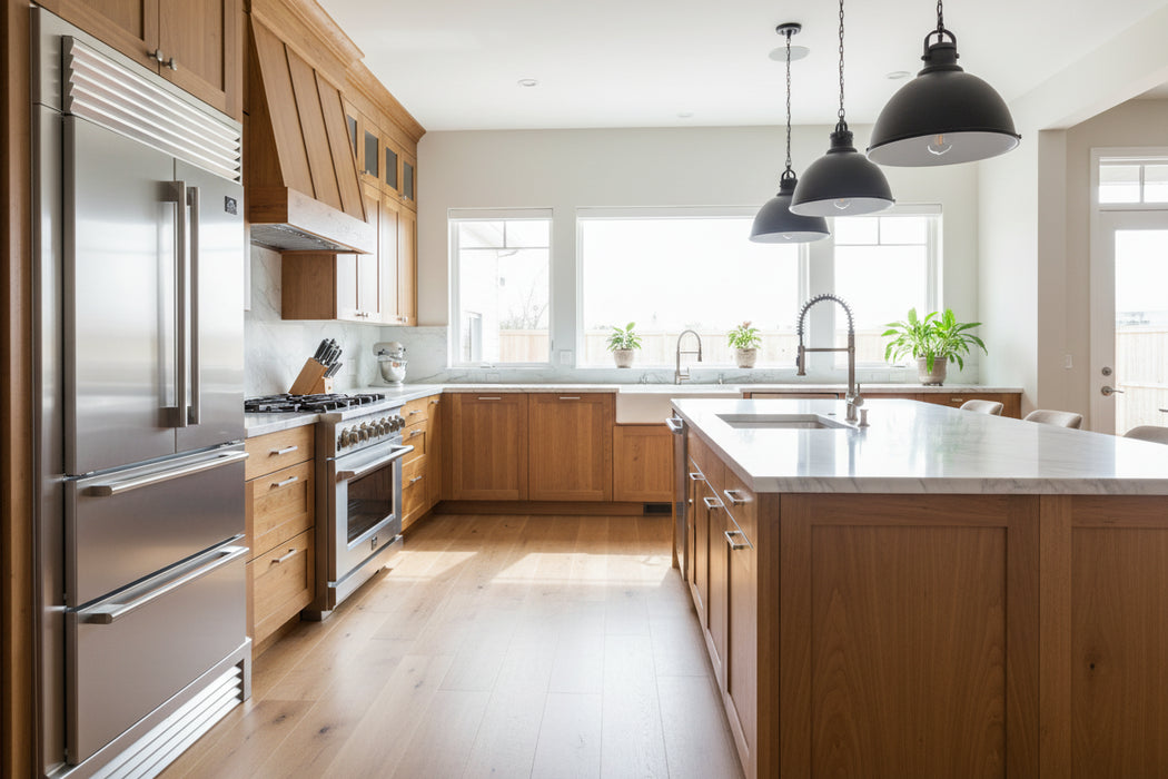 Forno FBDL-019-03CAUS Appliance Package – FFSGS6260-36 Gas Range + FFRBI1820-40SG Built-In Refrigerator