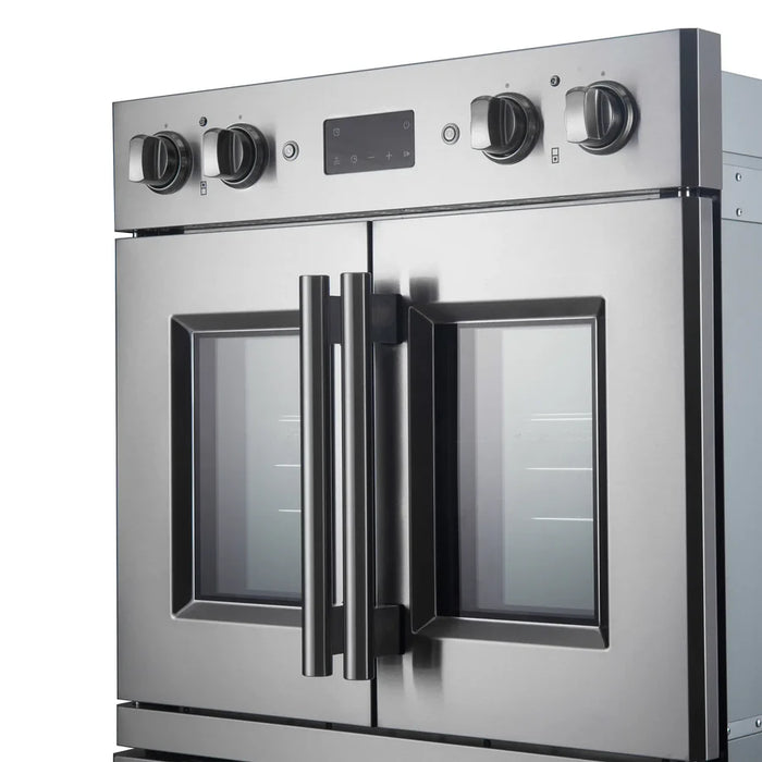 Forno Asti FBOEL1340-30 30" Built-In Double Electric Wall Oven – 7.36 Cu. Ft., Dual True Convection, Air Fry, Stainless Steel, 240V