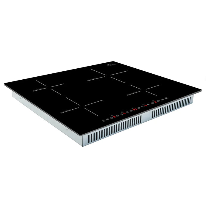 Forno Parco FCTIN0583-24 24″ Induction Cooktop, 4 Zones, 7200 W Total Power, Touch Controls