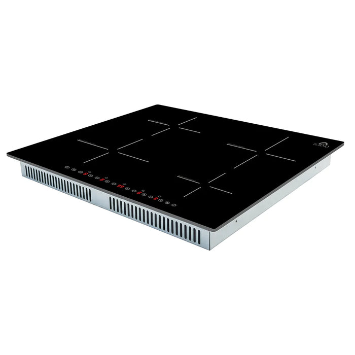 Forno Parco FCTIN0583-24 24″ Induction Cooktop, 4 Zones, 7200 W Total Power, Touch Controls