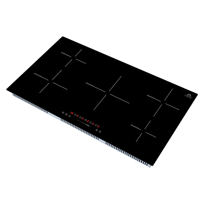 Forno Parco FCTIN0583-36 36″ Induction Cooktop, 5 Zones, 10200 W Total Power, Touch Controls