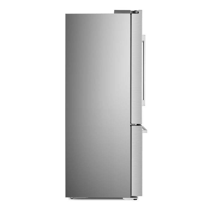 Cosmo 36-Inch Counter Depth French Door Refrigerator with Water Dispenser and Automatic Ice Maker in Fingerprint Resistant Stainless Steel (COS-FDR223GWSS)