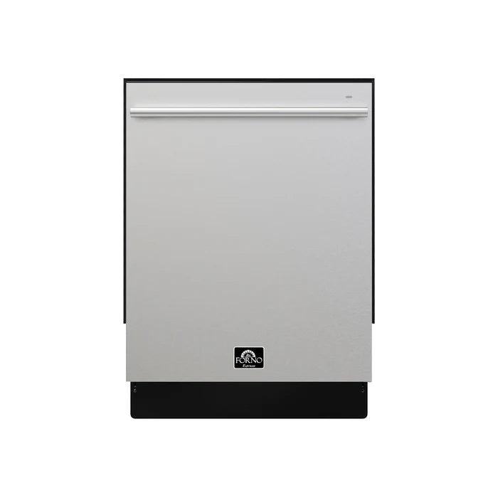 Forno Premium Kitchen Appliance Package – 36″ Freestanding Dual Fuel Range + 36″ French Door Refrigerator + 24″ Built-In Dishwasher