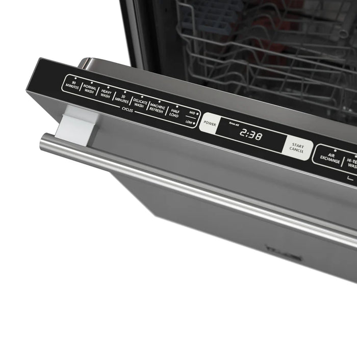 Forno Romano FDWBI8035-24S 24" Built-In Stainless Steel Dishwasher – 14 Place Settings, Front Controls, 6 Wash Cycles, 120V