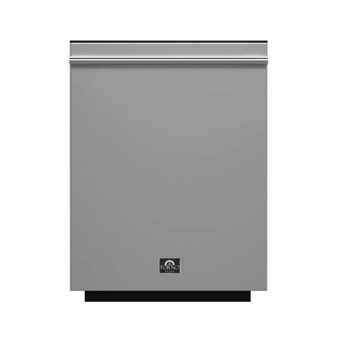 Forno 3-Piece Professional Kitchen Appliance Package – 36-Inch Gas Range, 36-Inch Built-In Refrigerator & 24-Inch Built-In Dishwasher – FBDL-004-02CAUS