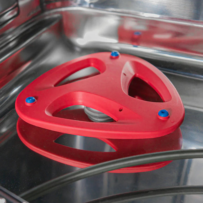 Forno Pozzo FDWBI8067‑24S 24" Built‑In Stainless Steel Dishwasher – 16 Place Settings, Touch Controls, 6 Wash Cycles, 120V