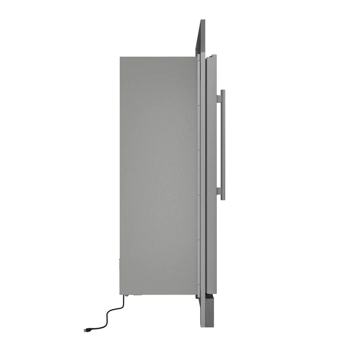 Forno Maderno FFFFD1722-32RS 32″ Built-In Convertible Refrigerator, Stainless Steel, 13.6 Cu. Ft., Right Swing, Decorative Grill