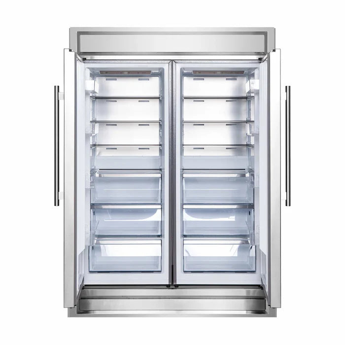 Forno Premium 2-Piece Kitchen Appliance Package – 48″ Gas Range & 60″ Built-In Refrigerator – FBDL-019-06CAUS
