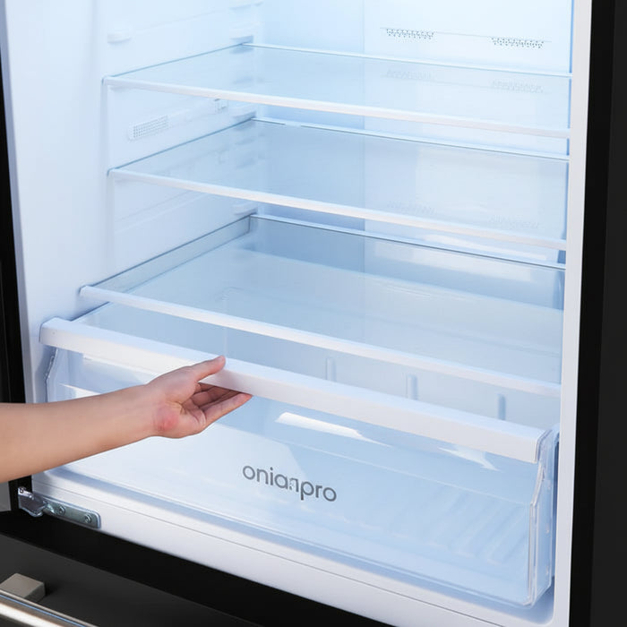 Forno 2-Piece Kitchen Appliance Package – 30″ Black Induction Range + 31″ Black Built-In Column Refrigerator – FBDL-015-12CAUS