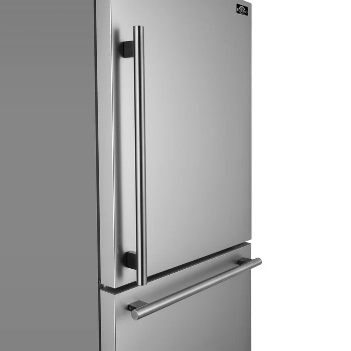 Forno 3-Piece Professional Kitchen Appliance Package – 30-Inch Gas Range, 31-Inch Built-In Refrigerator & 24-Inch Built-In Dishwasher – FBDL-012-01CAUS