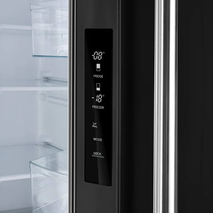 Forno 2-Piece Kitchen Appliance Package – 30″ Black Induction Range + 31″ Black Built-In Column Refrigerator – FBDL-014-15CAUS