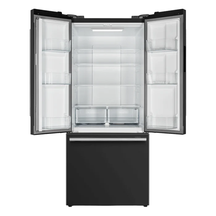 Forno 2-Piece Kitchen Appliance Package – 30″ Black Induction Range + 31″ Black Built-In Column Refrigerator – FBDL-014-15CAUS