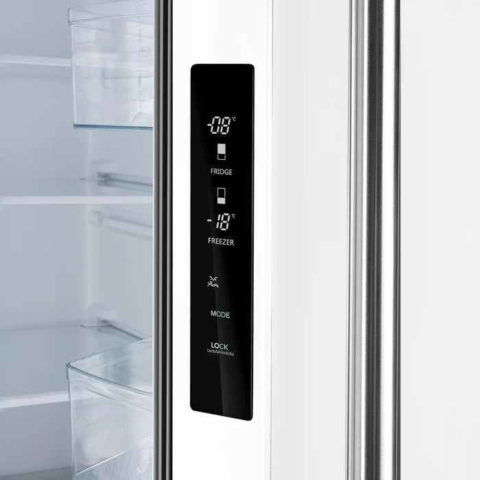 Forno 2-Piece Kitchen Appliance Package – 30″ White Induction Range + 31″ White Built-In Column Refrigerator – FBDL-015-10CAUS