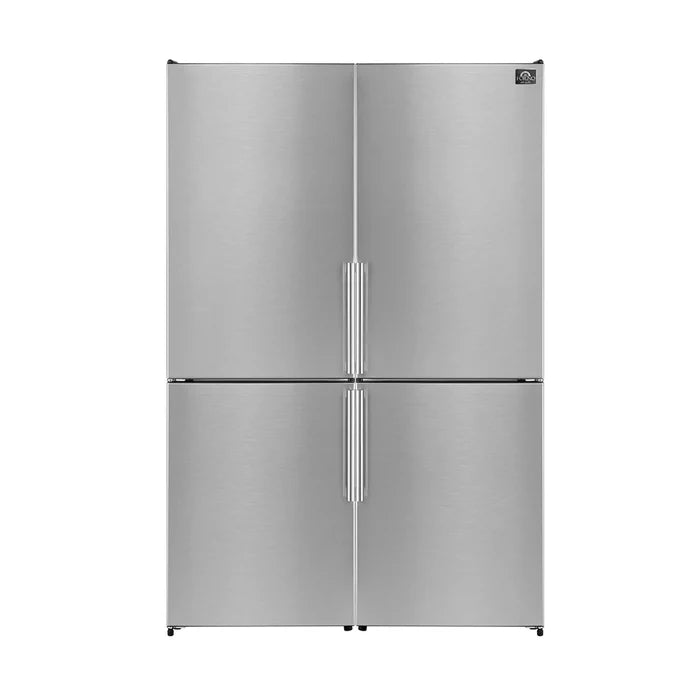 Forno 2-Piece Kitchen Appliance Package – 48-Inch Built-In Refrigerator & 30-Inch Induction Cooktop – FBDL-008-01CAUS