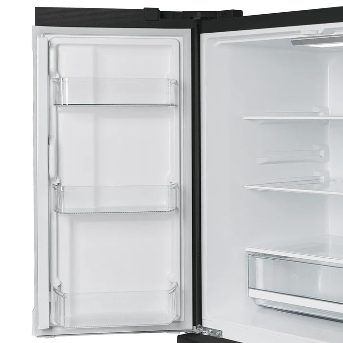 Forno 2-Piece Kitchen Appliance Package – 30″ Black Induction Range + 36″ Black French Door Refrigerator – FBDL-014-13CAUS