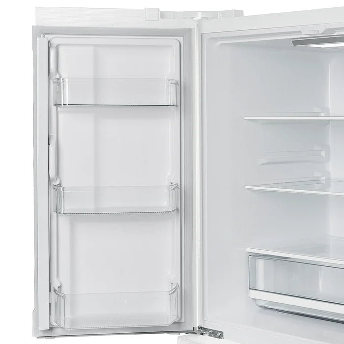 Forno 2-Piece Kitchen Appliance Package – 30″ White Induction Range + 36″ White French Door Refrigerator – FBDL-015-08CAUS