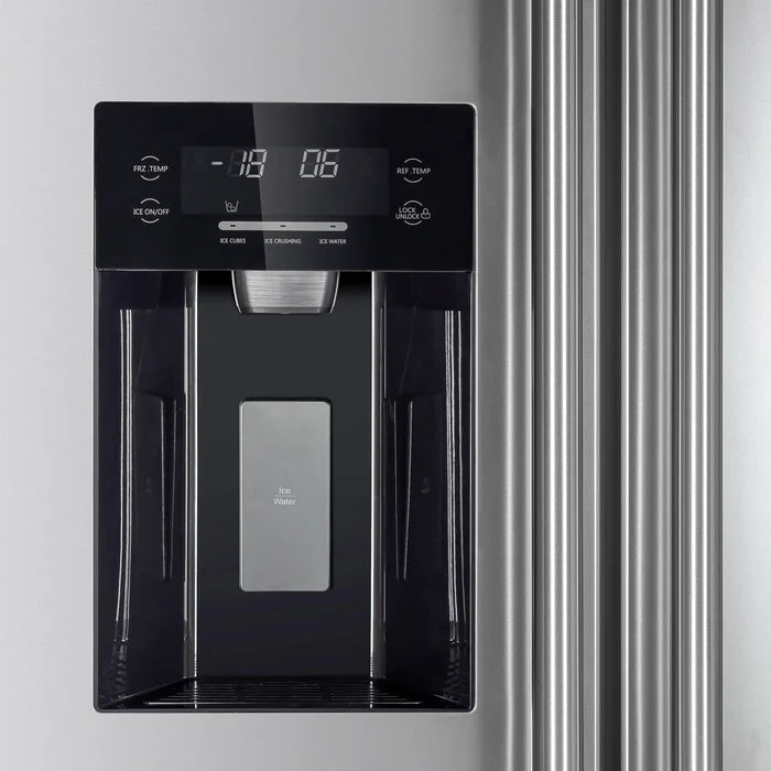 Forno FBDL‑003‑06US Appliance Package – FFSEL6012‑30 Electric Range + FFRBI1844‑36SB Built‑In Refrigerator